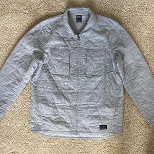 Oakley Performance Polyester Bomber Zipper Jacket